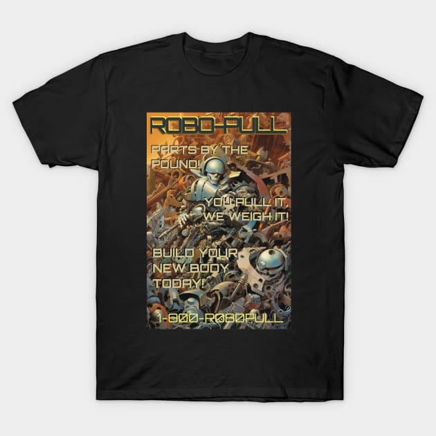 Recycled Robots T-Shirt by Copper City Dungeon